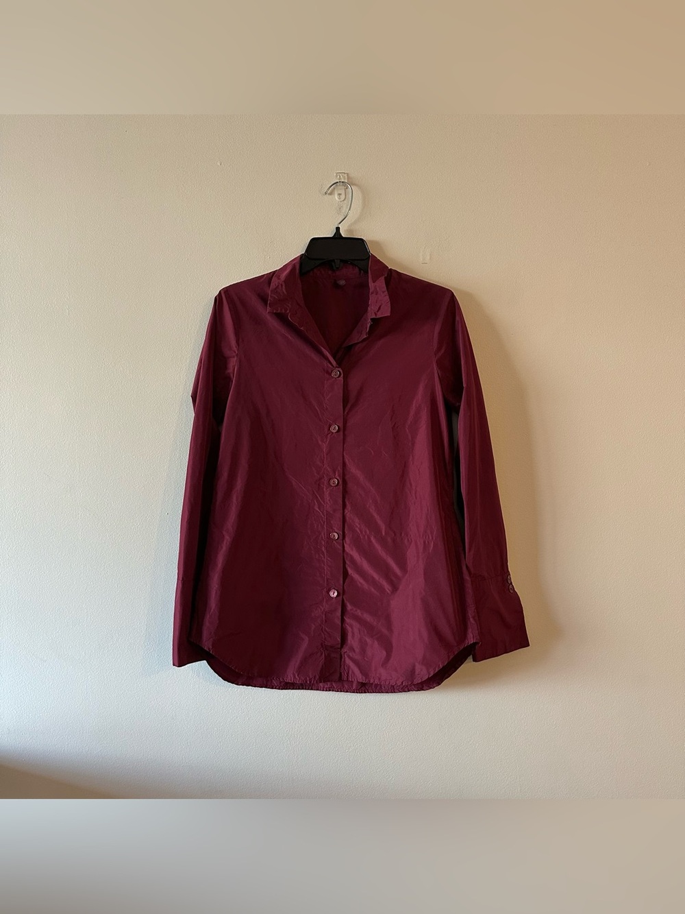 Katharina Hovman Button Down Shirt Blouse Career Minimalist Red US 4

Nice condi